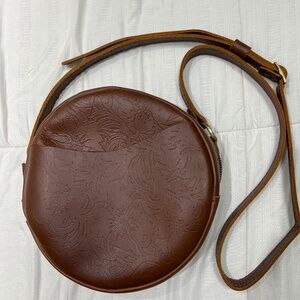 Portland Leather Goods Large Circle Bag